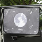 Magnetic Car Sun Shade Curtain for Side Window – Sun Blocker and UV Protector by Unknown