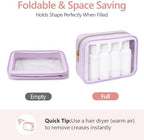 PACKISM Clear Makeup Bag Foldable - Image 5
