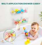 Bath Toy Storage Holder for Bathtub 2 Pack Bath Toy Organizer - Image 5