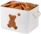 Large Toy Storage Box, Stuffed Animal Storage Baby Toddler Toys Basket Bear by INough
