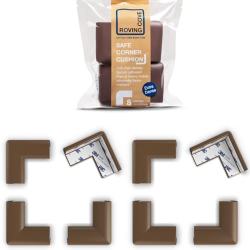Roving Cove Baby Proof Corner Protector, 8 Small Corners by RovingCove