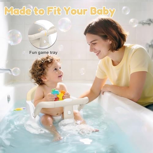 Baby Bath Seat for Babies 6 Months & Up Sitting Up - Image 2