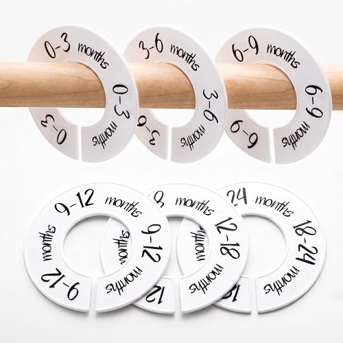 Pro Goleem Baby Closet Dividers Unisex Baby Closet Organizer by ProGoleem