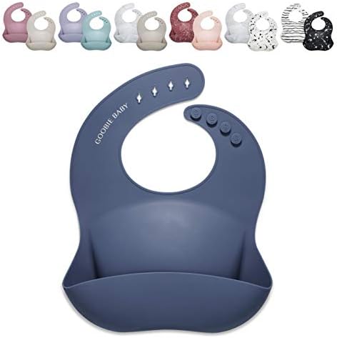 Goobie Baby Silicone Baby Bib by Goobie+Baby