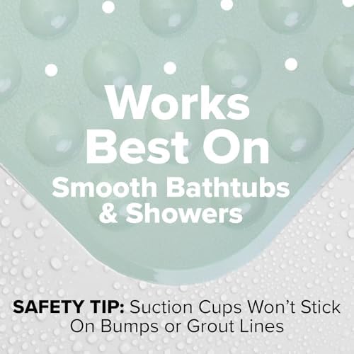SlipX Solutions 39x16 Extra Long Non Slip Bath Mat, Tub & Shower - Image 3