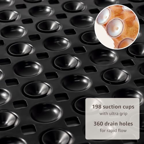 OTHWAY Bath Tub Shower Mat Non Slip, Bathtub Floor Liner Mats - Image 3