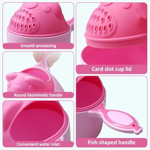 Bath Rinser Cup for Babies, Cartoon Bear Baby Bath Rinse Cup - Image 6