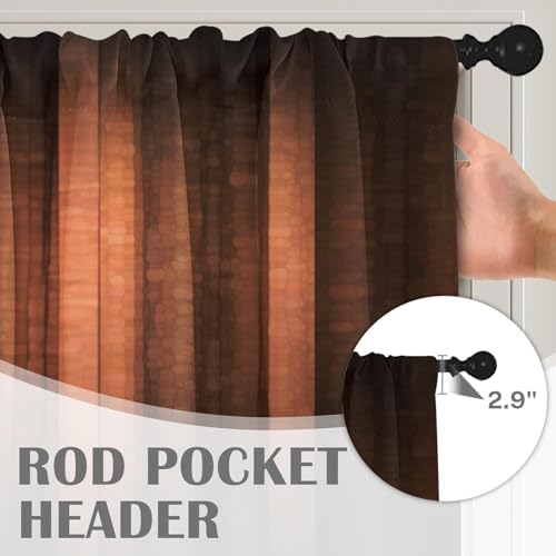 Emvency Valances for Windows, 2 Pack, 52x12 Inch - Image 5