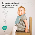 KeaBabies 8-Pack Organic Baby Bibs - Image 5