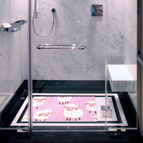Non Slip Bathtub and Shower Mat 26.8x15.1 inch, Bath Mat - Image 6