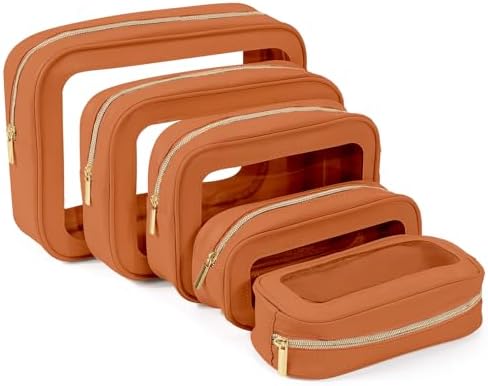 YOPCDJ 5PCS Diaper Bag Organizer Pouch, Cosmetic Bag Set, TSA Approved Toiletry by YOPCDJ