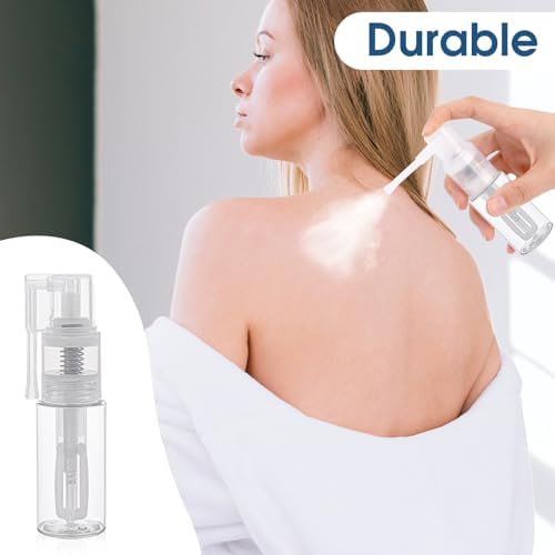 KALIONE 2-Pack 25ml Empty Powder Spray Bottles, Reusable Detachable Travel - Image 3