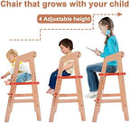 YOLEO High Chair Wooden for Toddlers Junior Childs, Sturdy Durable Dining - Image 5