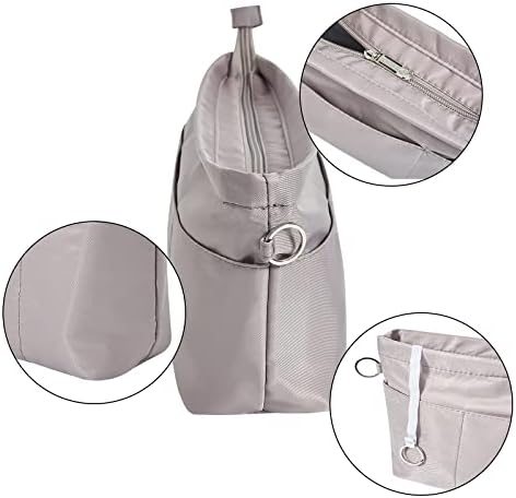 Vercord Premium Nylon Purse Organizer Tote Handbag Insert Organizers Bag in Bag - Image 3