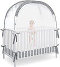 L RUNNZER Pop Up Baby Crib Tent, Crib Net Canopy to Keep Baby in, Crib Mosquito by L+RUNNZER