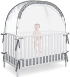 L RUNNZER Pop Up Baby Crib Tent, Crib Net Canopy to Keep Baby in, Crib Mosquito by L+RUNNZER