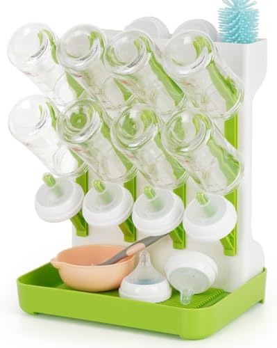 Baby Bottle Drying Rack, Space Saving Baby Bottle Organizer by Unknown