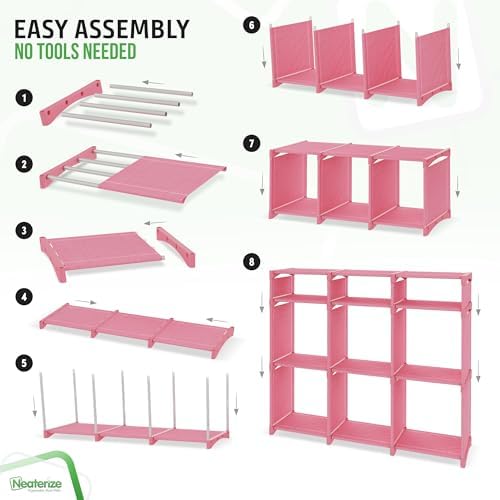 Cube Storage Organizer with Storage Bins Included - Image 4