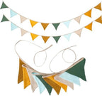 17 ft Pennant Banner Flags, Toddler Boy and Girl Room Decor Pennant, Nursery by CEUQIESO