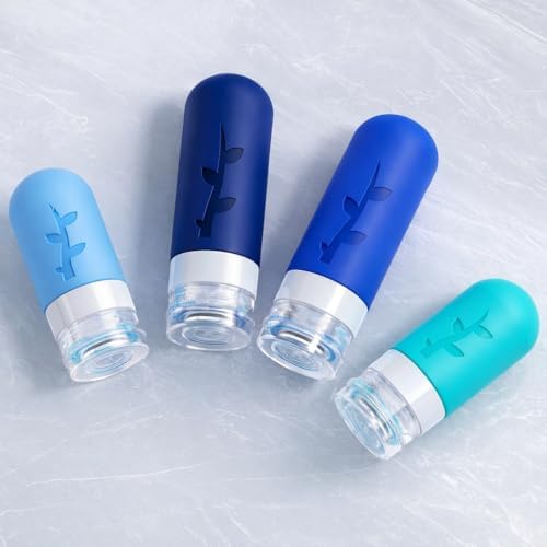 Tocelffe 18pack Travel Bottles for Toiletries, TSA Approved Silicone Travel - Image 4