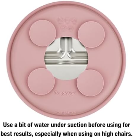 PandaEar 3 Pack Stainless Steel Baby Suction Plates, Divided Toddler Plate - Image 7