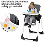 INFANS High Chair for Babies and Toddlers Reclining Seat Dark Grey - Image 6