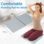 JJGoo Bath Kneeler with Elbow Rest Pad Set, 1.5 inch Kneeling Pad Mat - Image 2