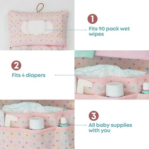 HAMUR Baby Diaper Bag Organizer – Travel-Friendly, Compact & Foldable | - Image 6