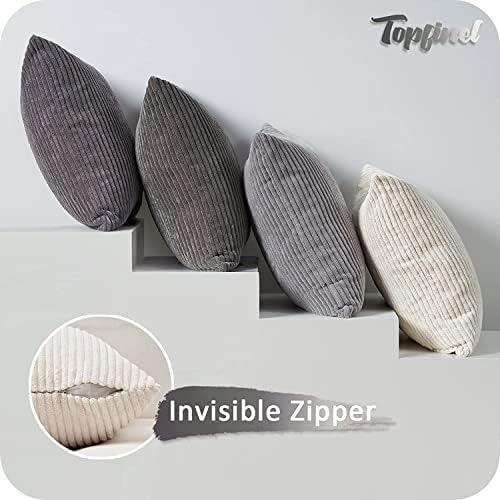 Topfinel Euro Shams Decorative Throw Pillows Covers - Image 2