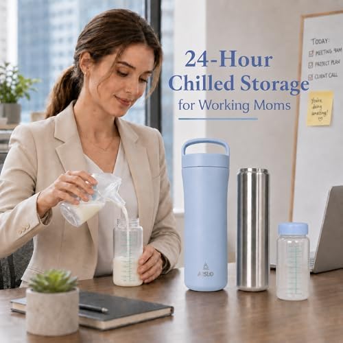 Breastmilk Cooler, Portable Breast Milk Cooler Bottle - Image 3