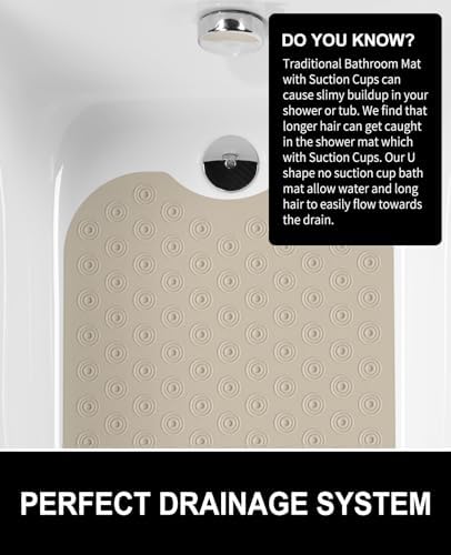 OTHWAY Bathtub Mat Non Slip, 39X16 inch Bath Mat - Image 6