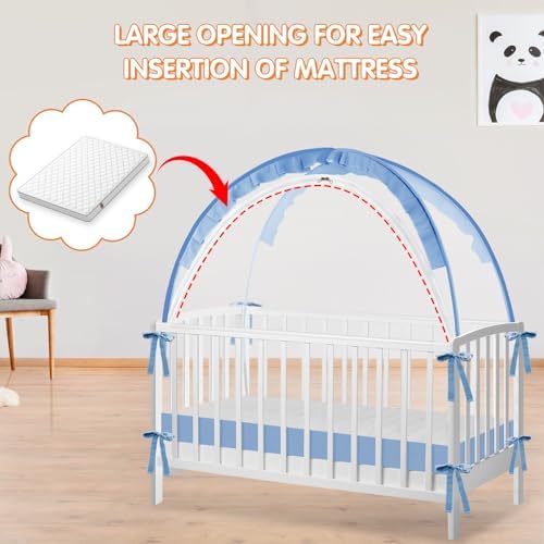 Crib Tent to Keep Baby from Climbing Out - Image 5