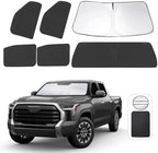 TINGLU Window Shades for Toyota Tundra 2022-2025 2026 Accessories Car Side Full by TINGLU