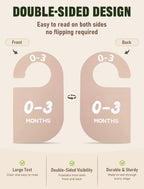 12 Pack Baby Closet Dividers, Durable-Sided Baby Size Closet Dividers - Image 6
