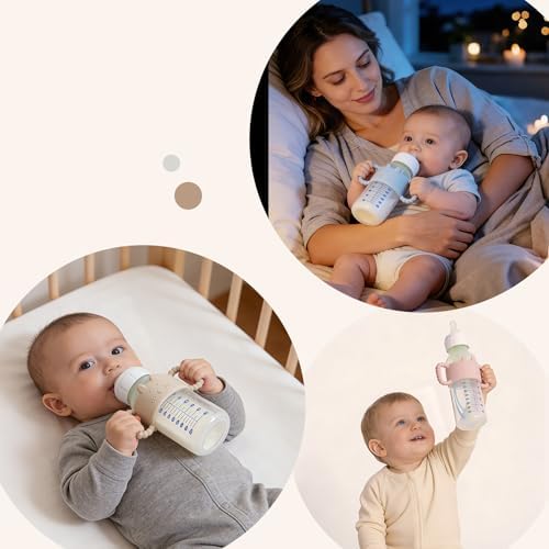 Andy Bear 4 Pack Silicone Baby Bottle Handles Compatible - Image 7