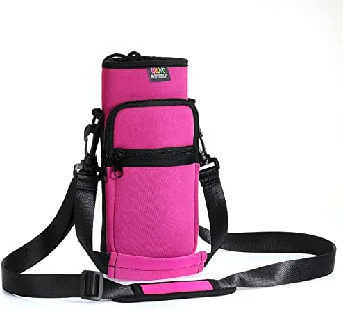 Nuovoware Water Bottle Carrier Bag, Plum Red by NUOVOWARE
