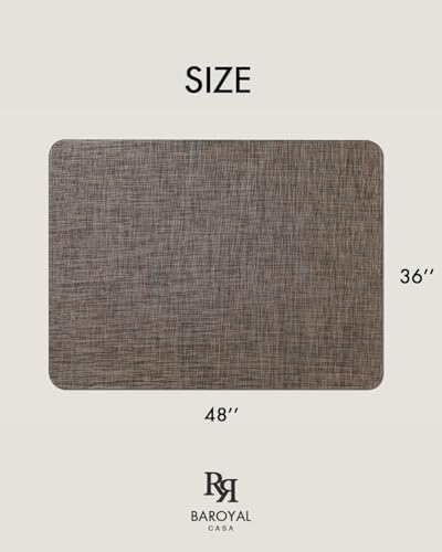 Baroyal Office Chair Mat for Hardwood Floor Under Desk Computer Rolling Chair - Image 6