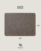 Baroyal Office Chair Mat for Hardwood Floor Under Desk Computer Rolling Chair - Image 6