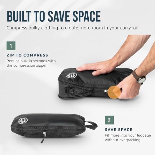 TRIPPED Travel Gear Compression Packing Cubes - Image 4