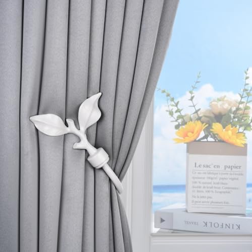 SUQ I OME Leaf Shaped Curtain Holdbacks, 1 Pair - Image 6