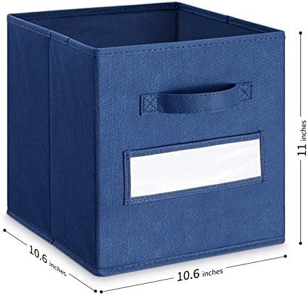 11 Inch Storage Cube, Storage bin Foldable Fabric Cube Storage Bins - Image 3