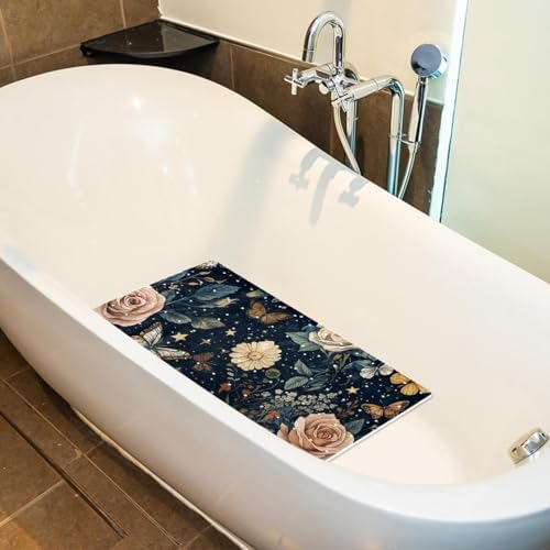 Shower Mat Bathtub Mat, 26.8x15.1 inch, Non-Slip Bath Mat - Image 5