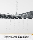 HITSLAM Shower Mat Anti Slip, Square Bath Mat - Image 4