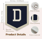 Lacama Toddler Boys Room Decor Name Pennant Flag - Image 7