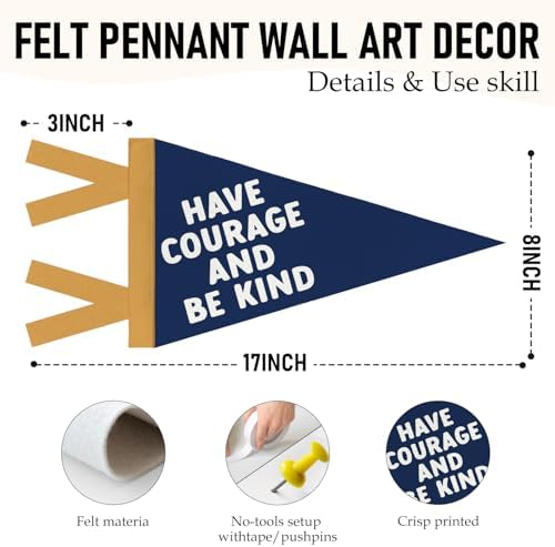 Kids Nursery Playroom Classroom Decor Positive Pennant Banner Flags - Image 6