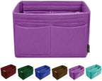 OMYSTYLE Purse Organizer Insert, Felt Tote Bag Organizer Insert by OMYSTYLE