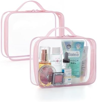 BAGSMART Clear Toiletry Bag by BAGSMART