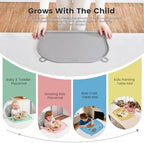 Large Silicone Placemat, Raised Edge Leakproof, Non-Slip - Image 5