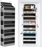 Over The Door Organizer Storage Large Capacity Hanging Bedroom Storage by WiseLife