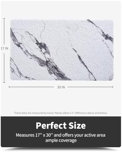 Non-Slip Bathtub Mat, 17x 30 Inch, Shower Mats - Image 6